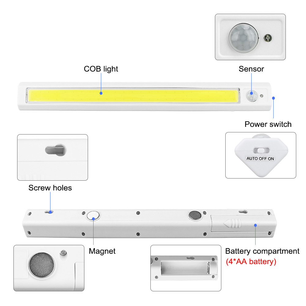 Night-Light-Mini-Bedroom-Corridor-Wardrobe-Cabinet-Light-Human-Body-Induction-Home-Lamp-COB-Battery-1835002-3