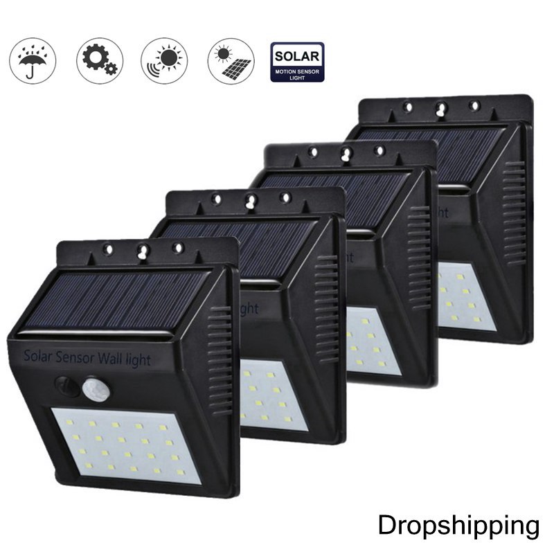 Outdoor-Solar-20-LED-Motion-Sensor-Light-IP65-Waterproof-Walkway-Panel-Wall-Lamp-Night-Light-1632744-11