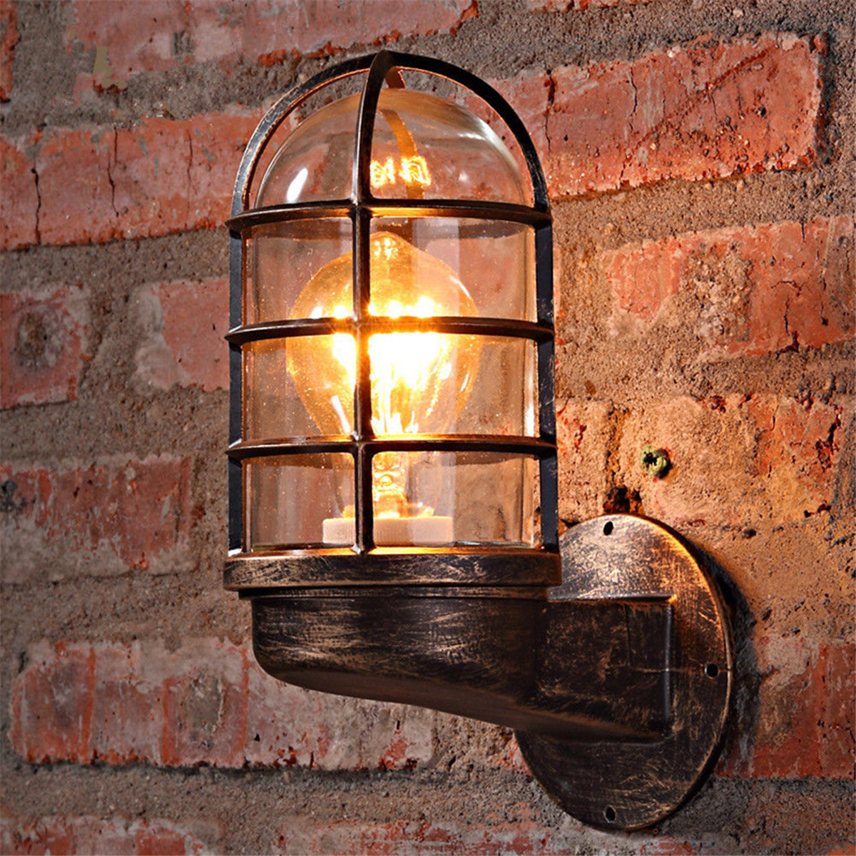 Retro-Industrial-Unique-Wall-Light-Iron-Rustic-Lamp-Sconce-Hallway-Patio-Lantern-Lamp-Cover-1351059-1