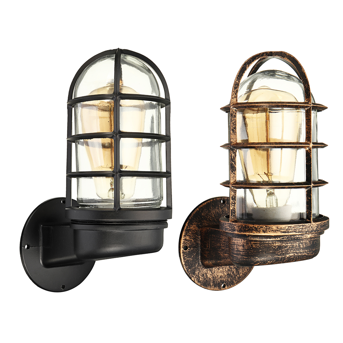 Retro-Industrial-Unique-Wall-Light-Iron-Rustic-Lamp-Sconce-Hallway-Patio-Lantern-Lamp-Cover-1351059-7