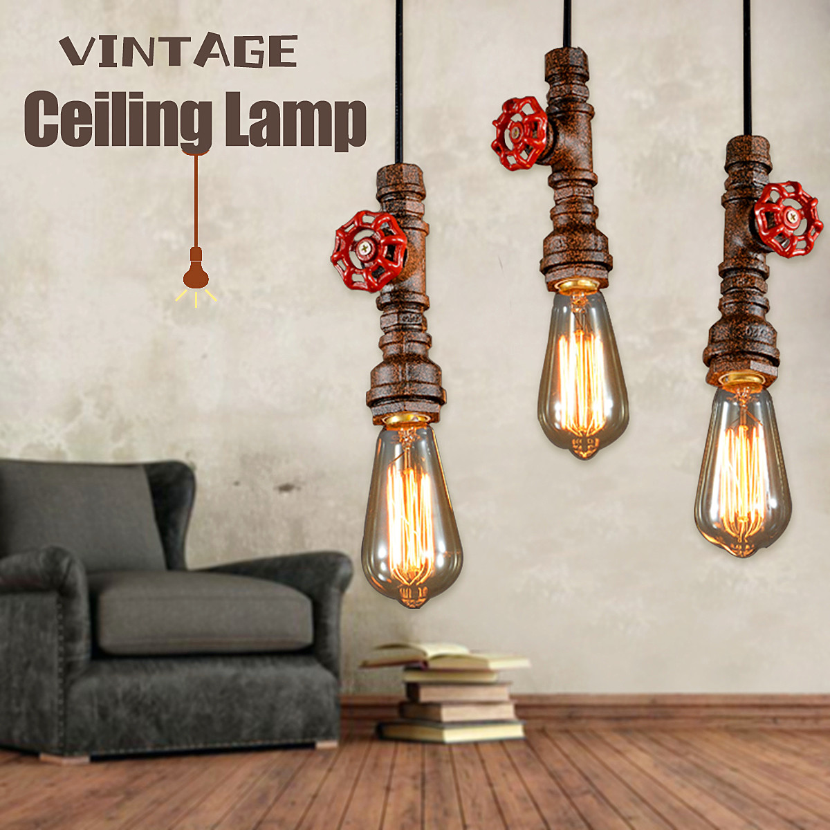 Retro-Vintage-Industrial-Pendant-Tube-Iron-Ceiling-Lamp-Hanging-Chandelier-Light-1363208-1