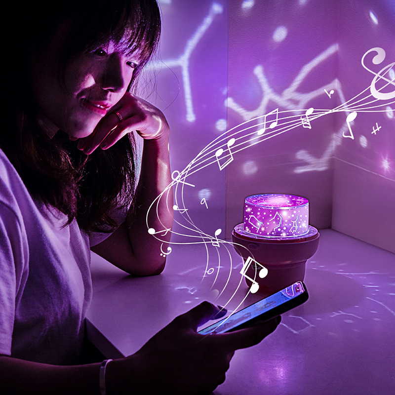 Romantic-Rotation-LED-Starry-Sky-Projection-Lamp-Bluetooth-Speaker-Star-LED-Remote-Control-Night-Lig-1704360-5