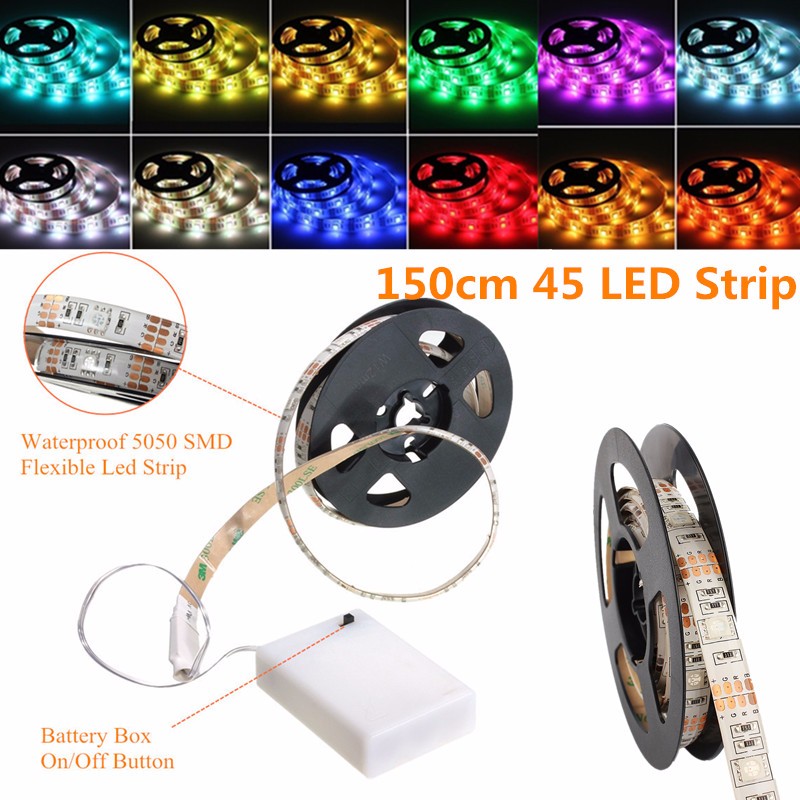 LED-Light-Strip-50100150200cm-RGB-5050SMD-LED-Strip-Light-Battery-Operated-Waterproof-3-Modes-Color--1718929-1