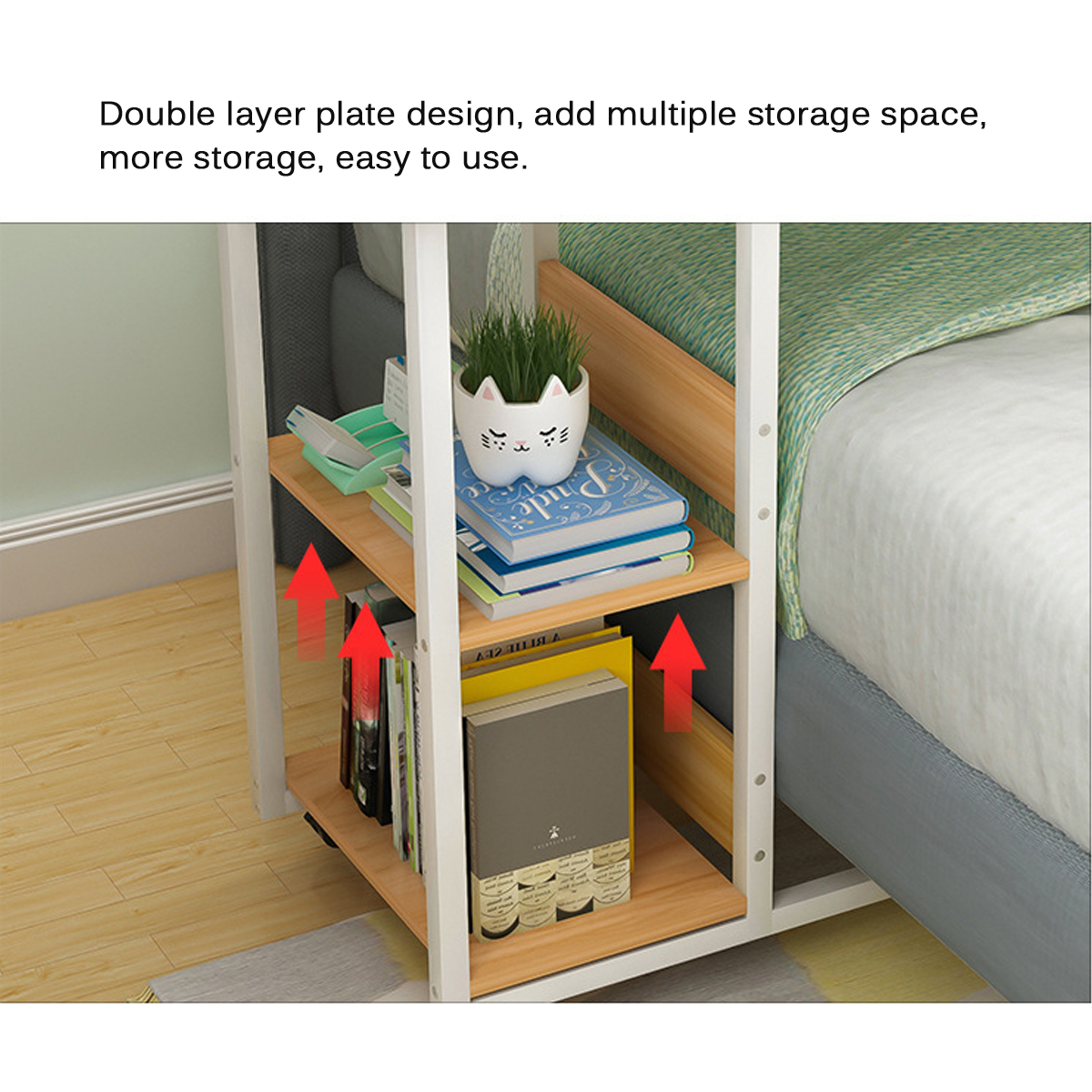 Multifunctional-Movable-Bedside-Laptop-Desk-Computer-Table-Study-Table-Computer-Stand-with-2-Tiers-S-1611512-5