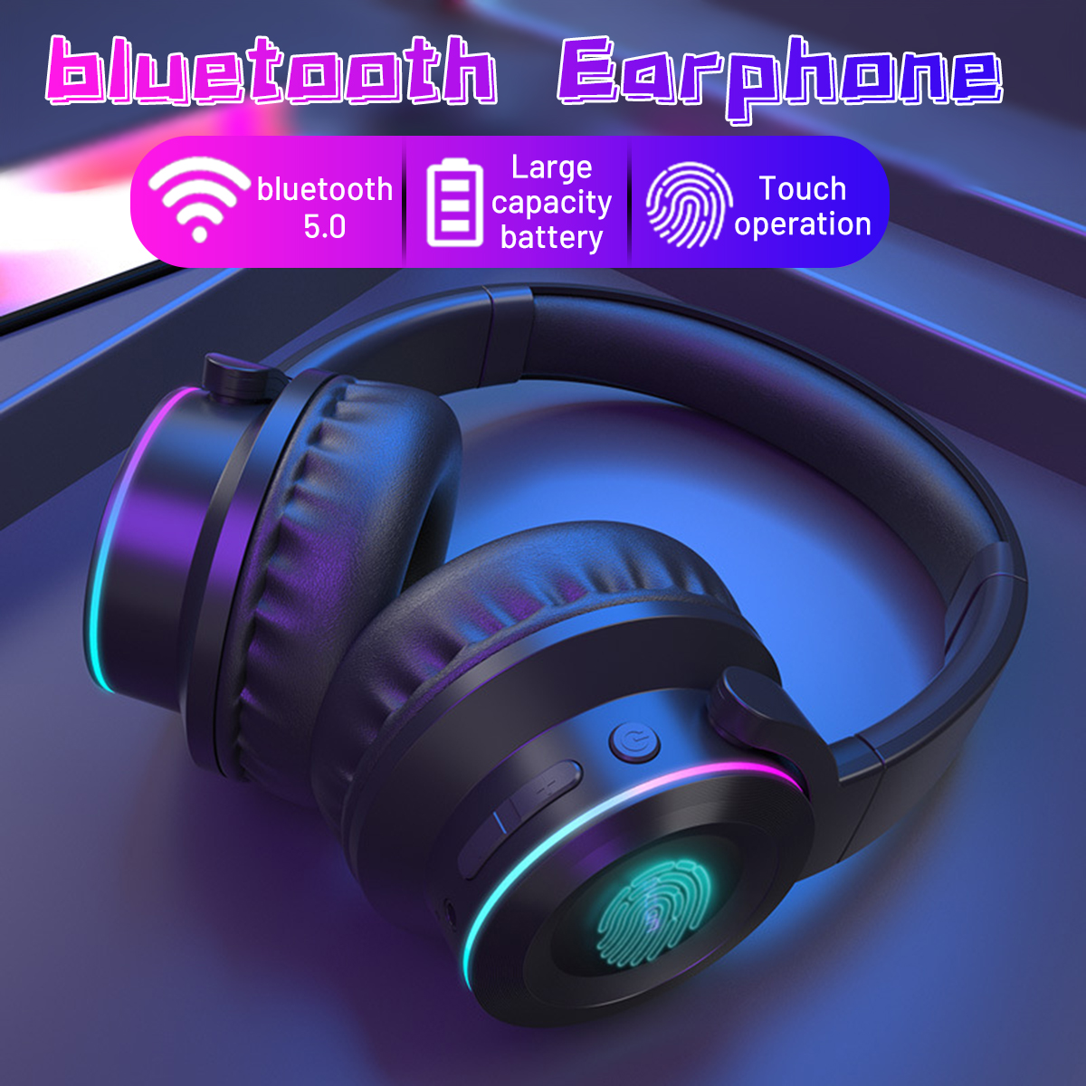 Bakeey-CP-05-Wireless-bluetooth-Headphone-Portable-Foldable-Over-ear-Stereo-Music-Sport-Headset-Over-1746542-2