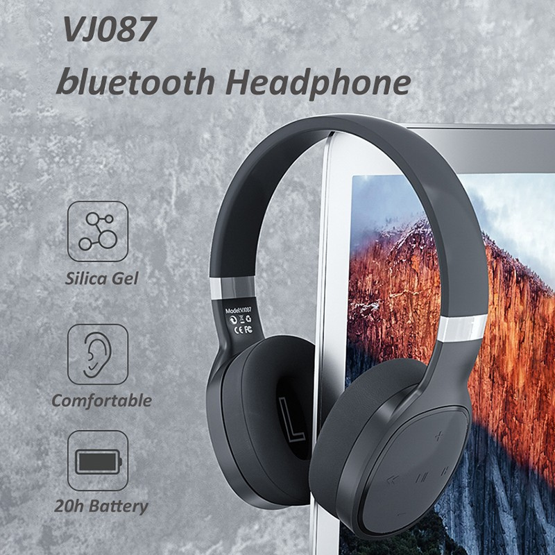 Bakeey-VJ087-Wireless-bluetooth-50-Headphone-Deep-Bass-HiFi-Stereo-Sound-Head-mounted-Portable-Folda-1901251-1