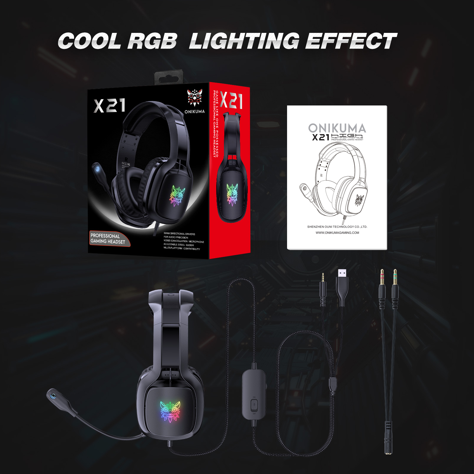 ONIKUMA-X21-RGB-Gaming-Headset-GB-Light-Stereo-Noise-Canceling-Headphones-with-Mic-Audio-Adapter-1905274-8