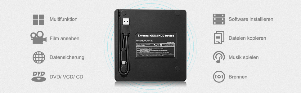USB-30-Type-C-External-CD-DVD-Drive-Dual-Port-DVD-RW-Player-Portable-Optical-Drive-Burner-Writer-Rew-1704585-10