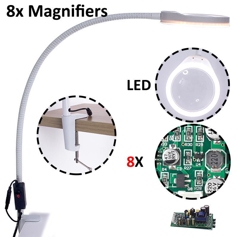 Desk-Large-Clip-48-LEDs-8X-Magnifying-Glass-800mm-Flexible-Metal-Tube-Illuminated-Magnifier-Lamp-Lou-1689719-1