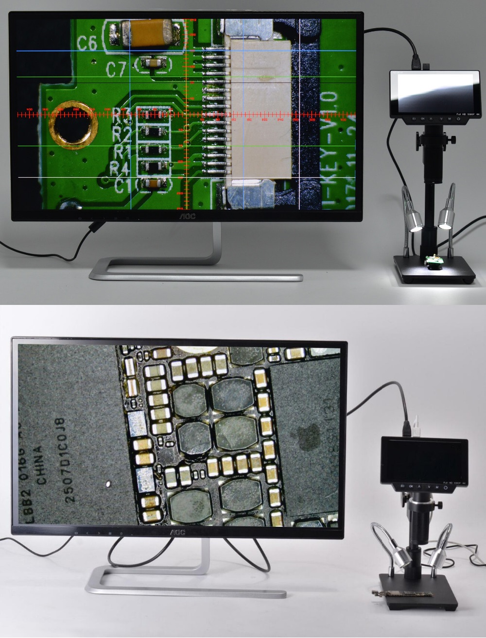 HAYEAR-HY-1070-5-Inch-Screen-16MP-4K-1080P-60FPS-USB--WIFI-Digital-Industry-Microscope-Camera-1351201-4