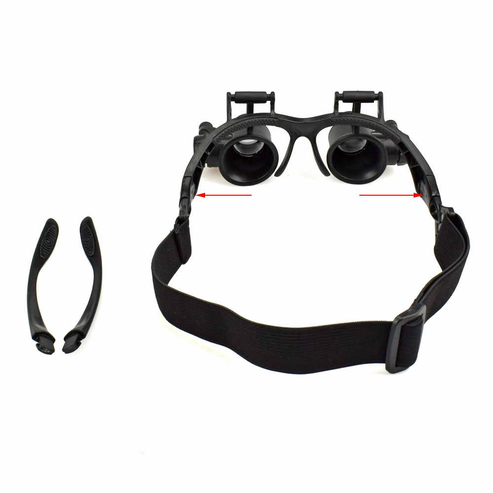 NEWACALOX-10X15X20X25X-Portable-Head-Wearing-Double-Eye-Magnifying-Glass-2-LED8-Lens-Jewelry-Watchma-1713749-12