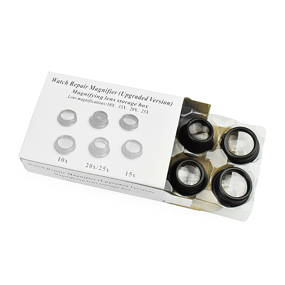 NEWACALOX-10X15X20X25X-Portable-Head-Wearing-Double-Eye-Magnifying-Glass-2-LED8-Lens-Jewelry-Watchma-1713749-13