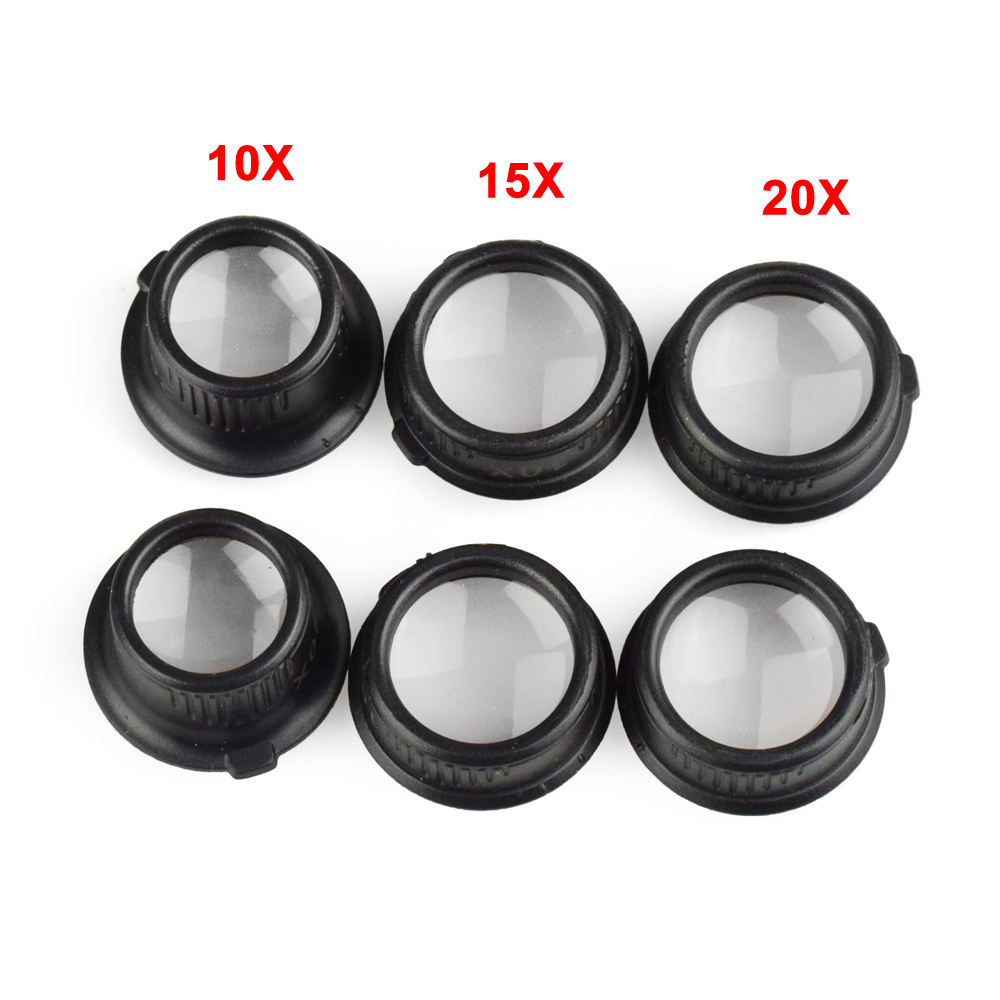 NEWACALOX-10X15X20X25X-Portable-Head-Wearing-Double-Eye-Magnifying-Glass-2-LED8-Lens-Jewelry-Watchma-1713749-5