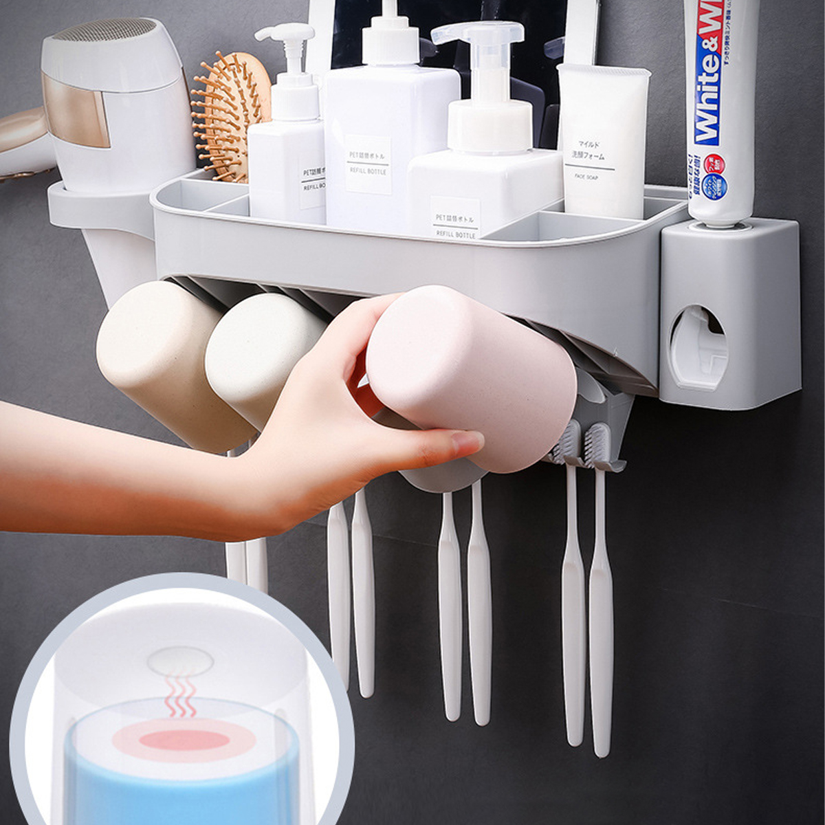 Wall-Mounted-Toothbrush-Holder-Toothpaste-Hair-Dryer-Holder-Bathroom-Storage-Organizer-1664818-4