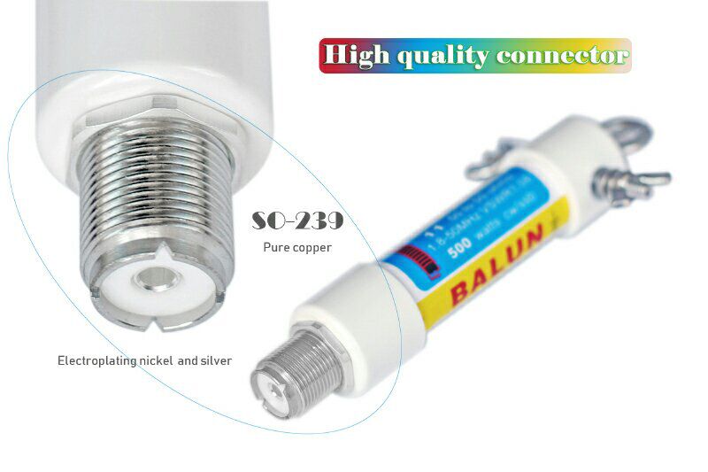 Mini-11-160m-6m-Bands-18-50MHz-500W-Waterproof-HF-Voltage-Balun-for-Shortwave-Antenna-Balun-1908943-4