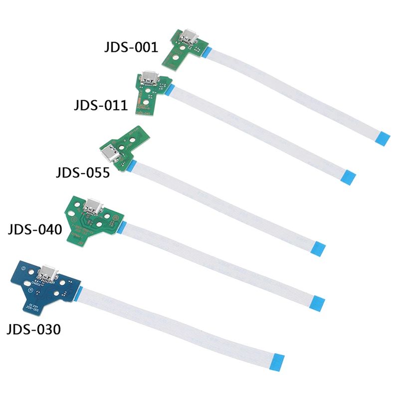 USB-Charging-Port-Socket-Circuit-Board-For-12Pin-JDS-011-030-040-055-14Pin-001-Connector-for-PS4-Con-1907851-1