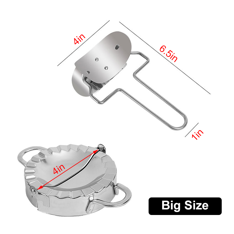 2Pcs-Stainless-Steel-Dumpling-Mould-Press-Meat-Pie-Pastry-Maker-Dough-Cutter-Tool-1755935-8