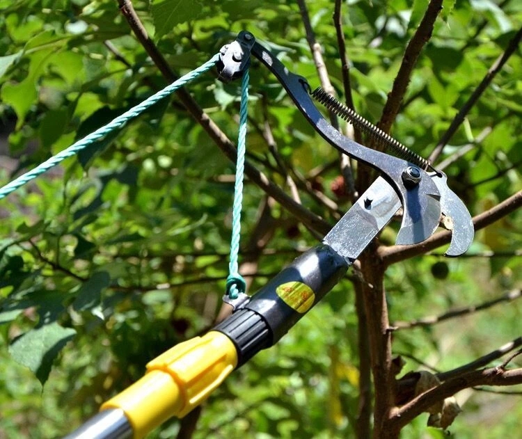 330mm-Black-Pulley-High-Branch-Scissors-Metal-Shears-Fruit-Picker-Tool-Garden-Farm-Metal-Pruning-She-1887788-9