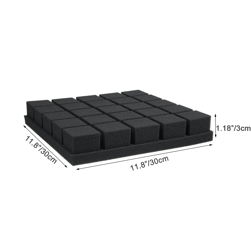 6Pcs-Acoustic-Wall-Panel-Tiles-Studio-Sound-Proofing-Insulation-Foam-30x30x3cm-1739650-6