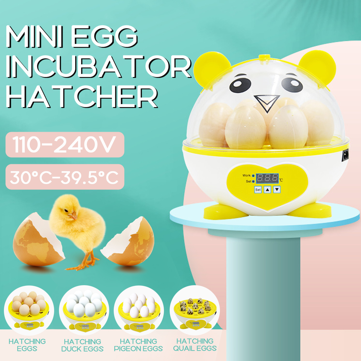 9-Eggs-Incubator-Chicken-Digital-Automatic-LED-Science-Kids-Home-Experiment-Tools-1727638-2