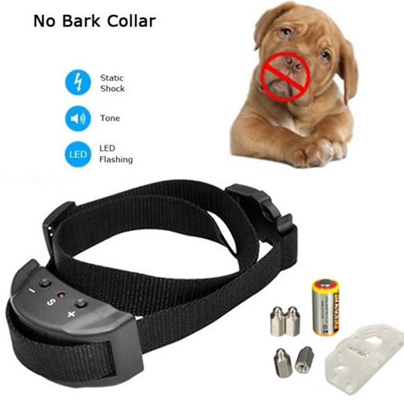 Anti-Bark-No-Barking-Remote-Electric-Shock-Vibration-Dog-Pet-Training-Collar-1813792-2
