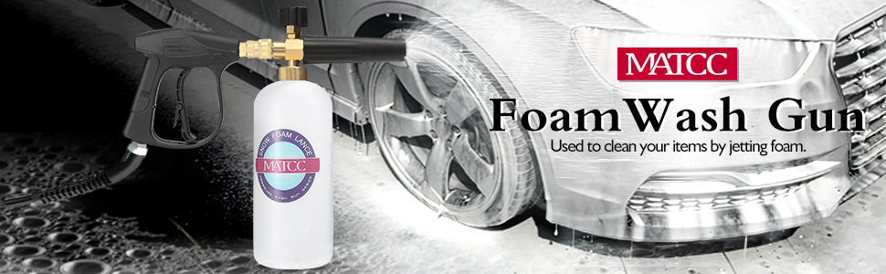 MATCC-Foam-Wash-Guun-3000-PSI-High-Pressure-Washer-W1L-Snow-Foam-Lance-Bottle-Car-Cleaning-1305049-2