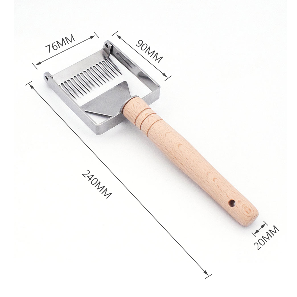 Stainless-Steel-Bee-Hive-Honey-Fork-Beekeeping-Equipment-Uncapping-Fork-Beekeeping-Tools-Set-1426880-4