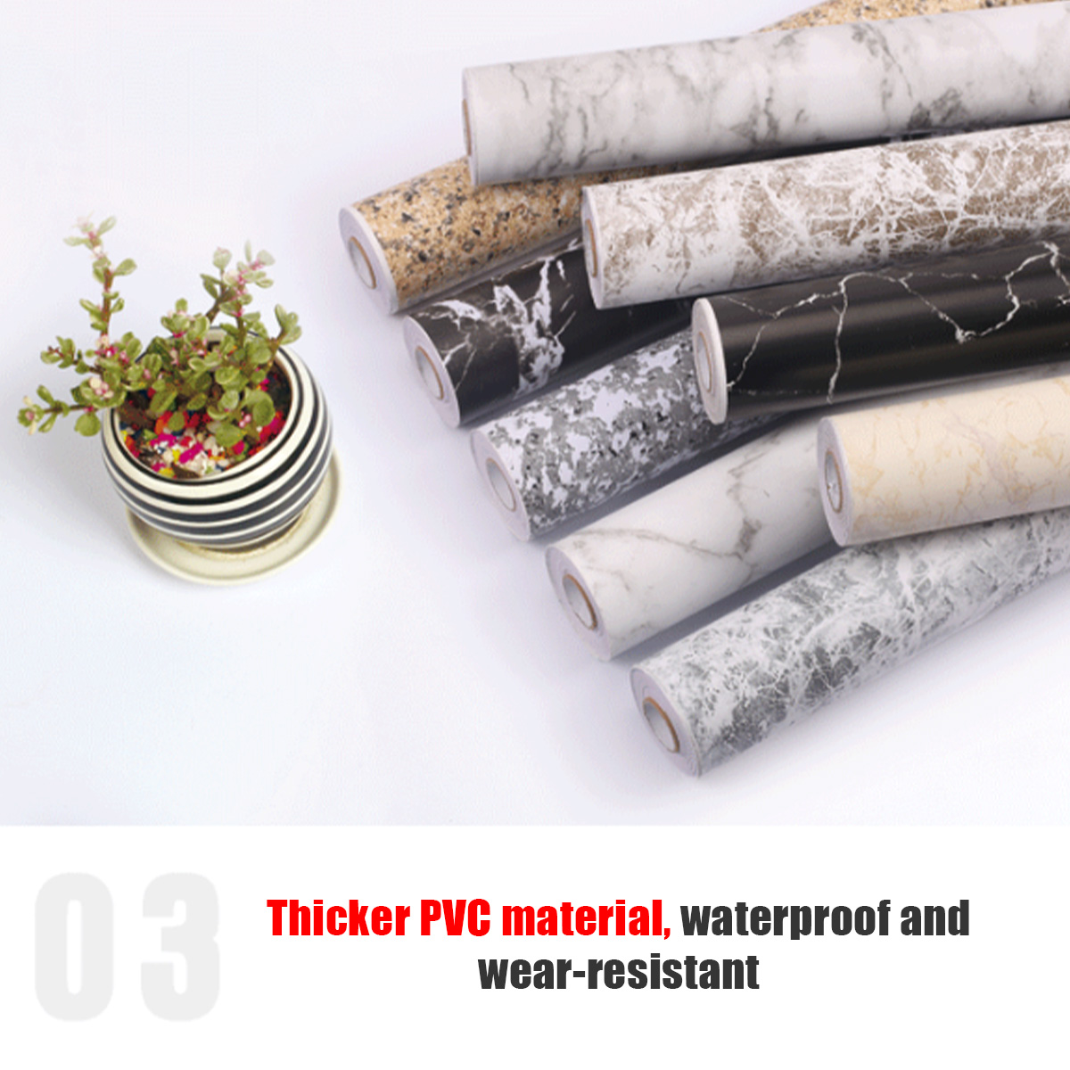 10M-PVC-Waterproof-Wallpaper-Marble-Texture-Wall-Sticker-Self-Adhesive-Home-Decoration-1814003-4