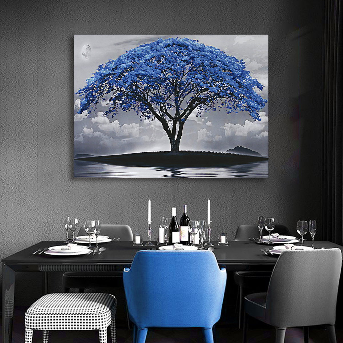 1-Piece-Big-Tree-Canvas-Painting-Wall-Decorative-Print-Art-Picture-Unframed-Wall-Hanging-Home-Office-1785043-9