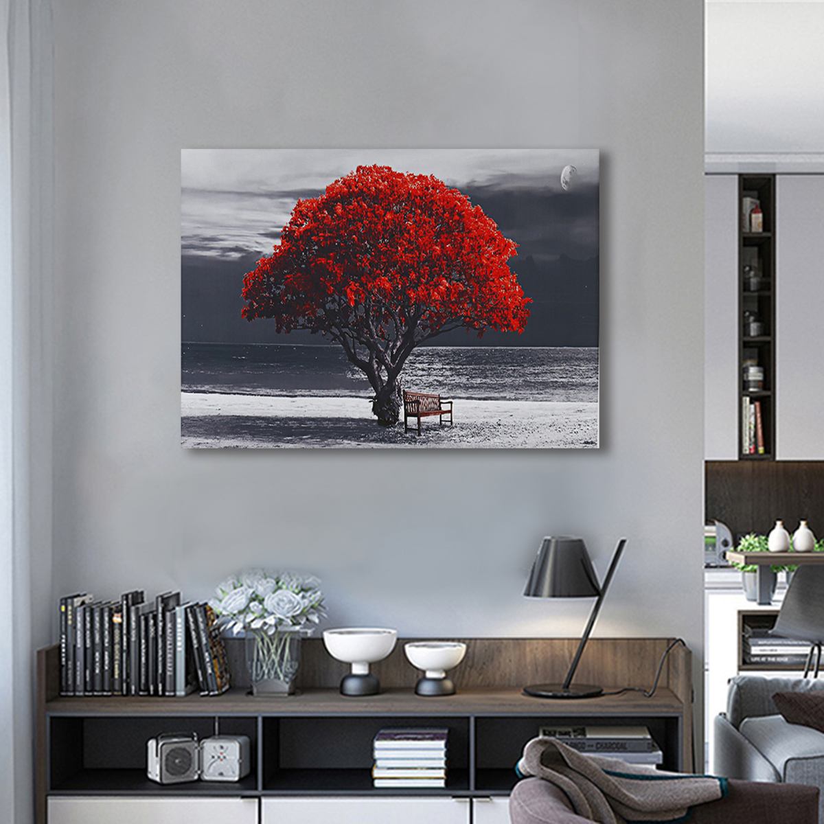 1-Piece-Big-Tree-Canvas-Painting-Wall-Decorative-Print-Art-Picture-Unframed-Wall-Hanging-Home-Office-1785043-10