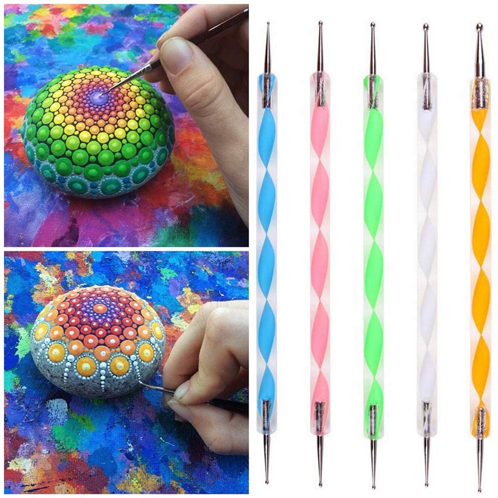 5Pcs-Color-Handle-Dotting-Tools-Spiral-Rod-Double-end-Point-Nail-Pen-Indentation-Pen-Point-Flower-Dr-1688498-2