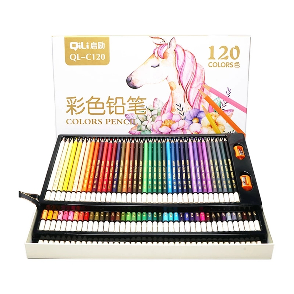 Aosheng-QL-C120-120-Color-Pencil-Set-Environmental-Friendly-Non-toxic-Oily-Color-Pencil-With-Sharpen-1753068-1