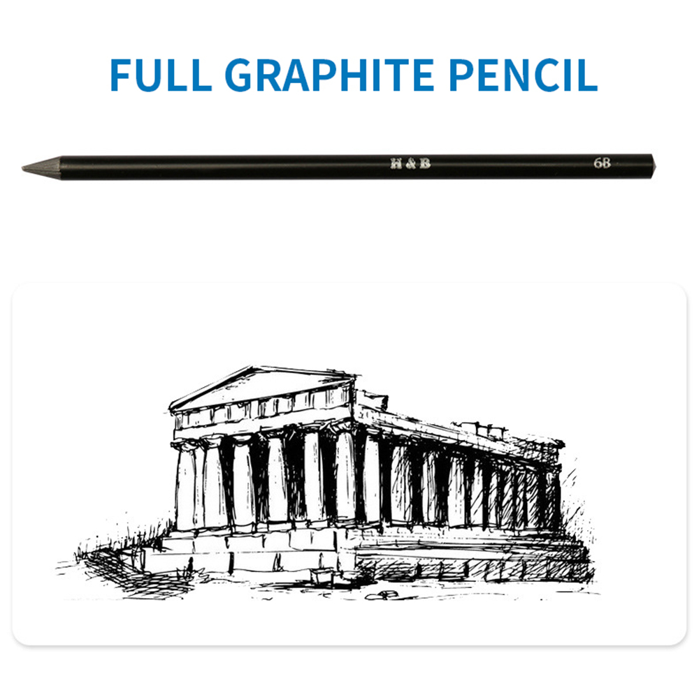 HB-42pcs-Sketching-Pencil-Set-Professional-Graphite-Charcoal-Drawing-Pencil-Kit-for-Beginner-Enginee-1819834-8