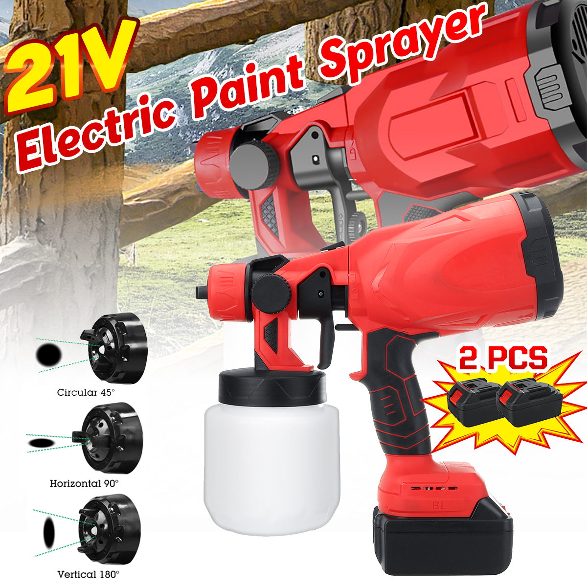 21V-1300mAh-Paint-Spray-Guns-Craft-Painting-Tool-Spray-Model-Airbrush-Electric-Paint-Sprayer-W-12-Ba-1872349-1