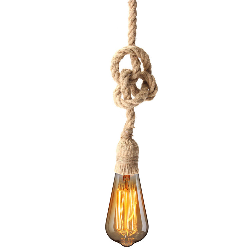 E27-1M-Single-Head-Industrial-Pendant--Retro-Vintage-Edison-Rope-Ceiling-Lamp-Holder-1162310-1