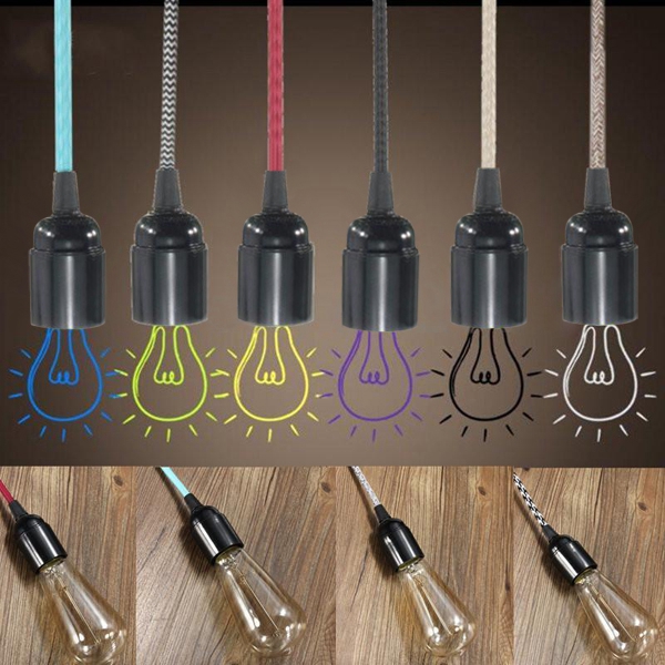 E27-4M-Fabric-Cable-UK-Plug-In-Pendant-Lamp-Light-Set-Fitting-Vintage-Bulb-Holder-Socket-1046615-1