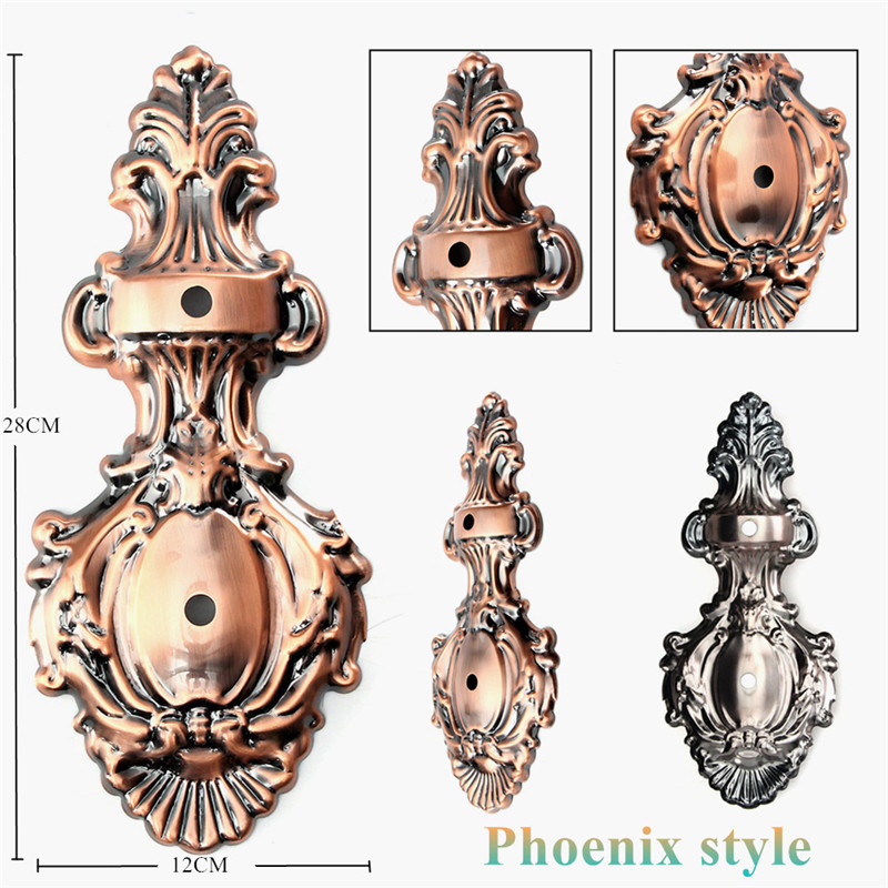 Vintage-Phoenix-Style-Sconce-Wall-Lamp-Light-Base-Part-Mount-Holder-Fixture-Replacement-28x12cm-1112811-9