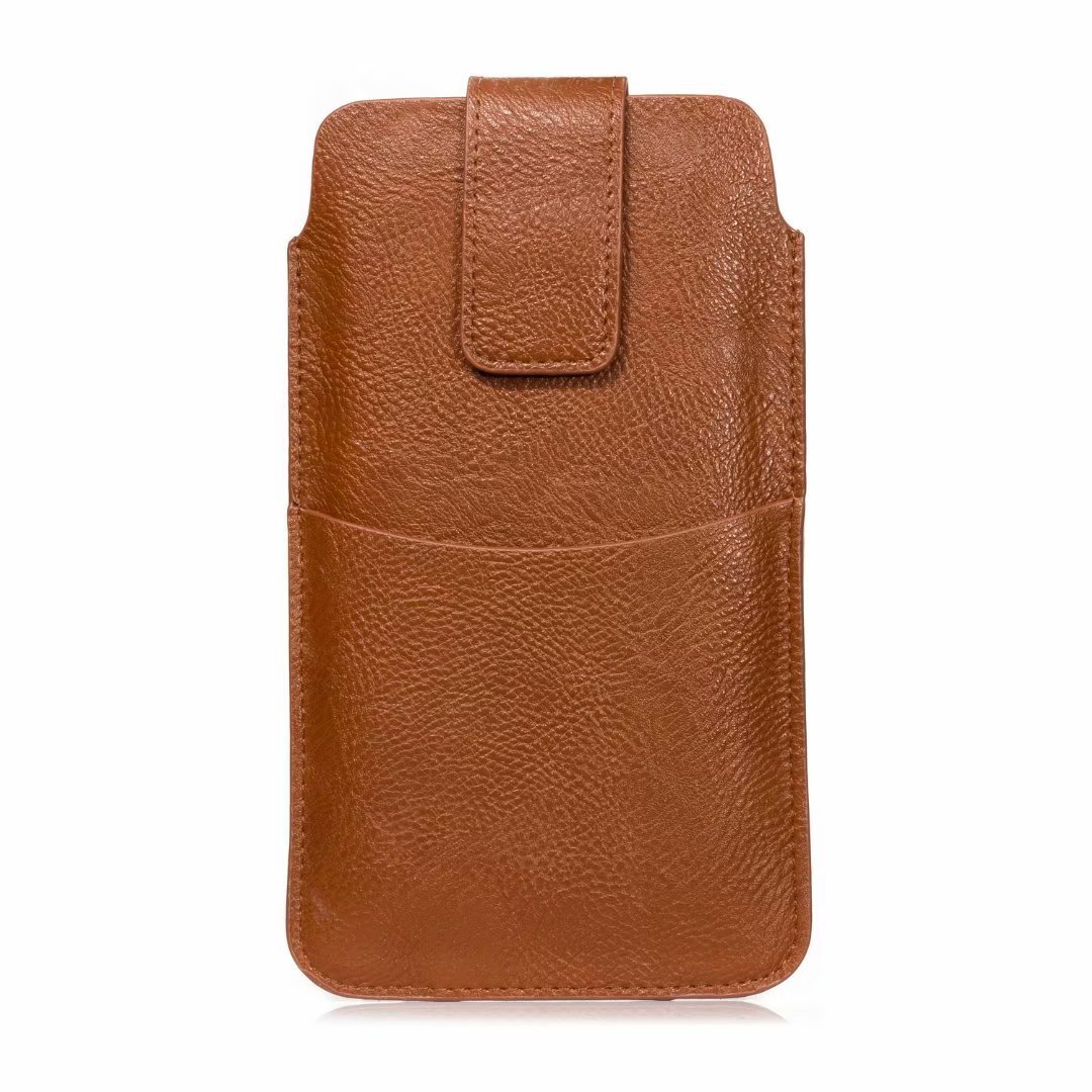 Bakeey-645552-inch-Bussiness-PU-Leather-Mobile-Phone-Money-Coin-Men-Phone-Bag-Belt-Waist-Bag-Sidebag-1691124-5