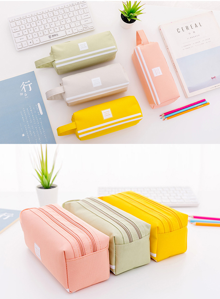 Bakeey-W1-Kawaii-Double-Zipper-Large-Capacity-Stationery-Supplies-Pencil-Case-Earphone-USB-Cable-MP3-1627136-11