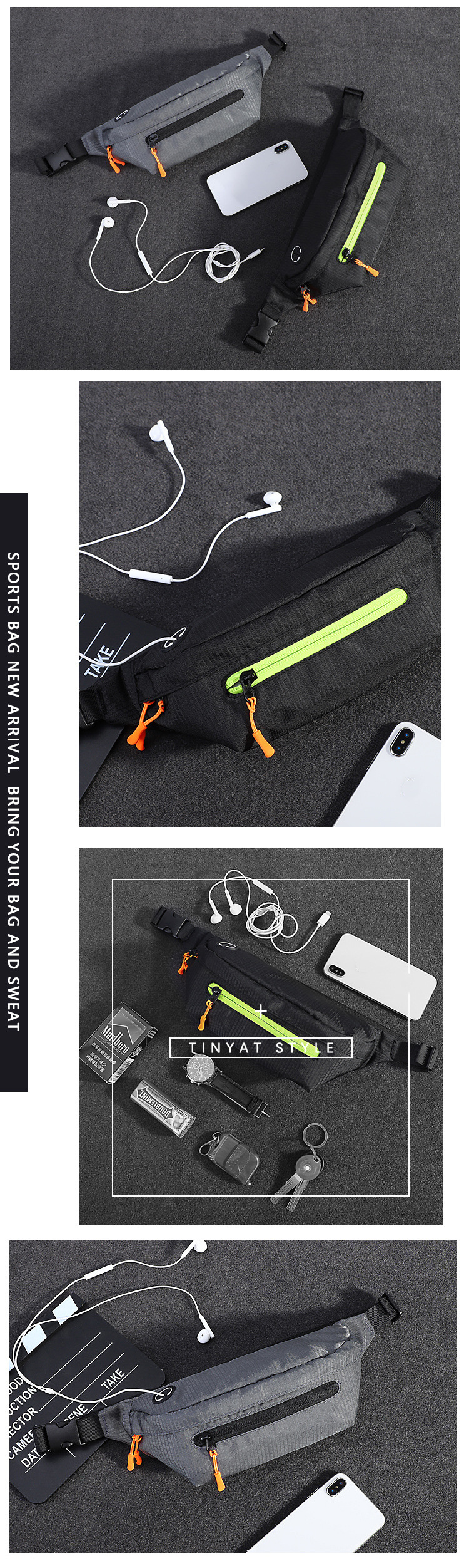 Bakeey-Waterproof-Outdoor-Sport-Night-Running-with-Multi-Pockets-Reflective-Stripe-Headphone-Hole-Mo-1688590-7