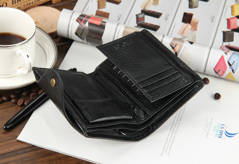 Fashion-Casual-Large-Capacity-with-Card-Slots-Men-PU-Leather-Men-Short-Phone-Wallet-Bag-Coin-Clutch--1655274-4