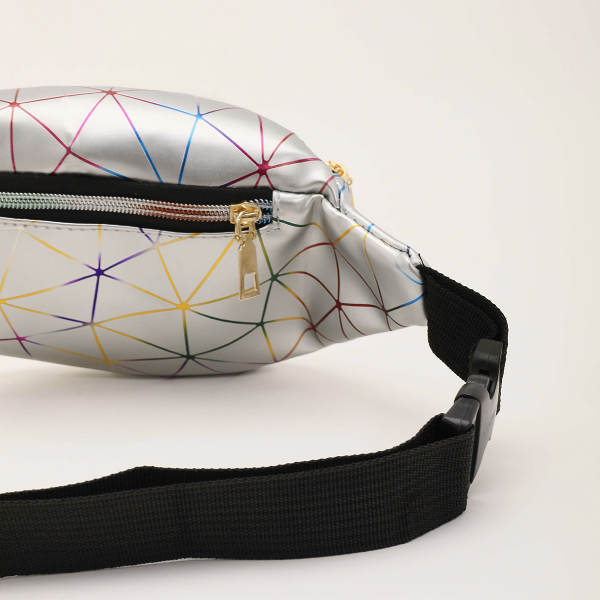 Fashion-Casual-Laser-Multi-Layer-PU-Mobile-Phone-Storage-Waist-Bag-Crossbody-Bag-Chest-Bag-1686255-10