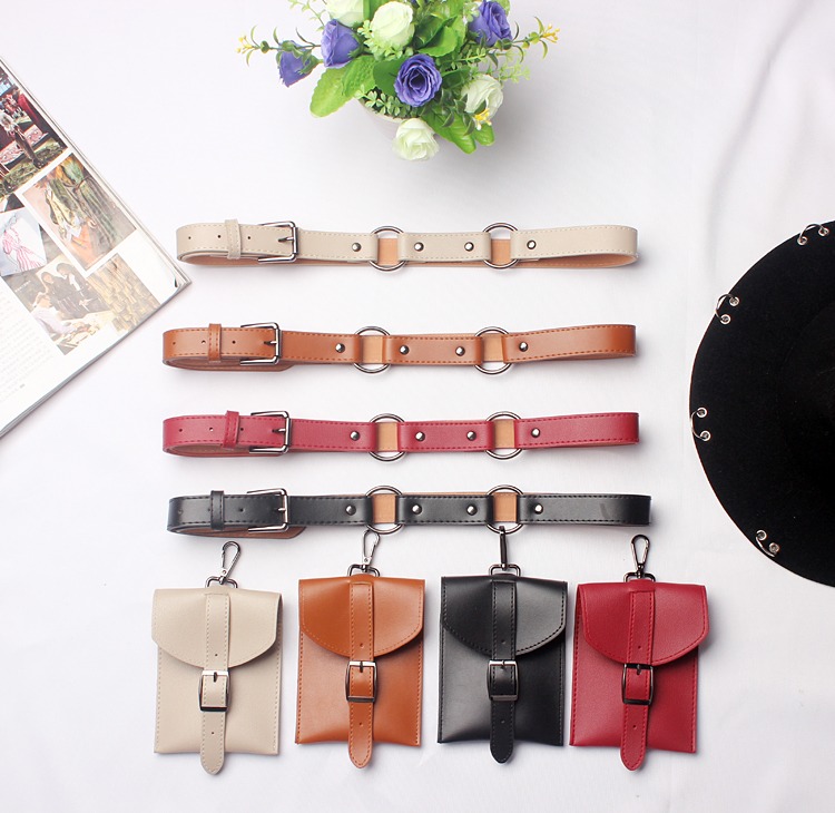 Fashion-PU-Leather-Mobile-Phone-Storage-Belt-Waist-Packs-1435473-1