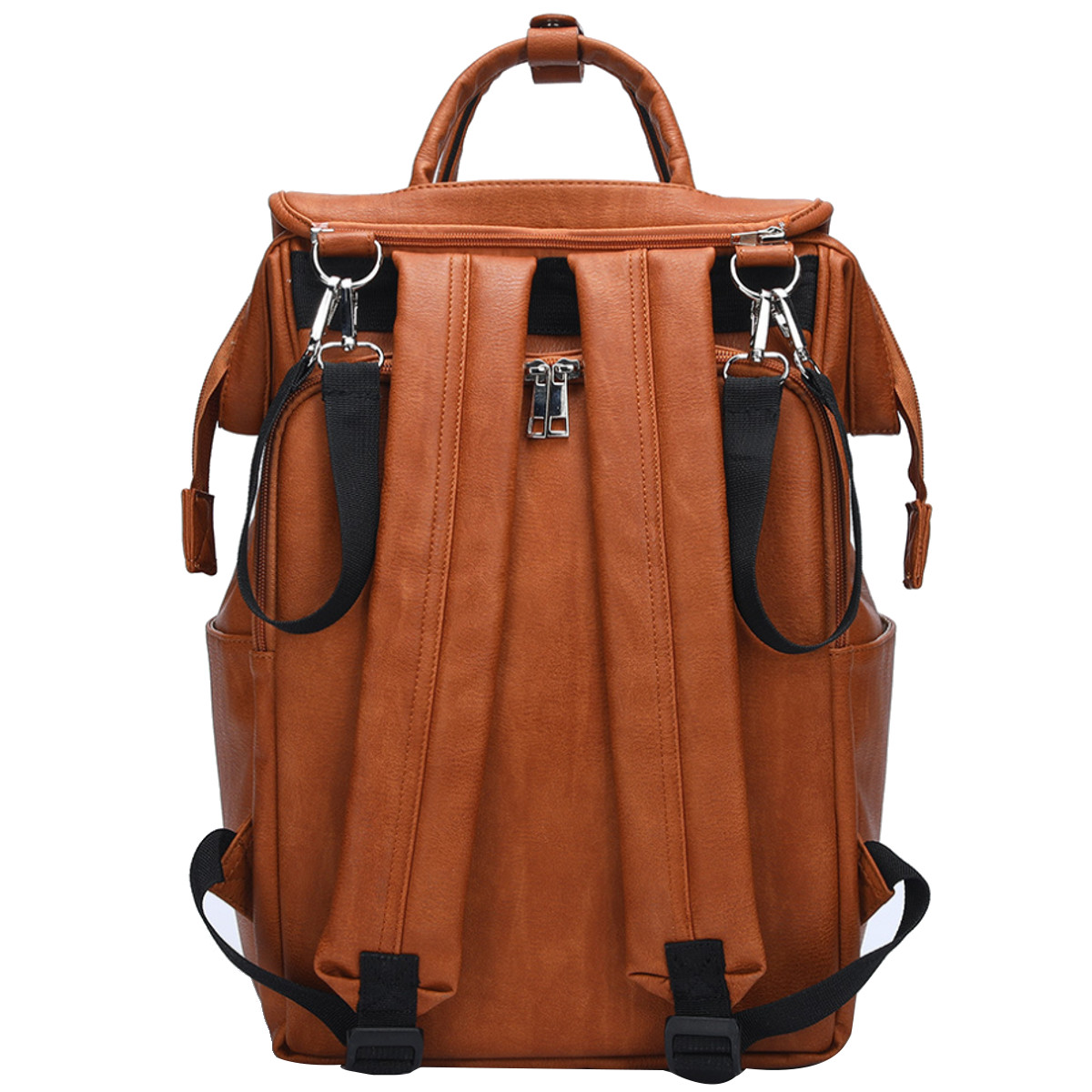 Large-Capacity-PU-Leather-with-Multi-Pocket-Diaper-Storage-Mummy-Bag-Backpack-1861954-6