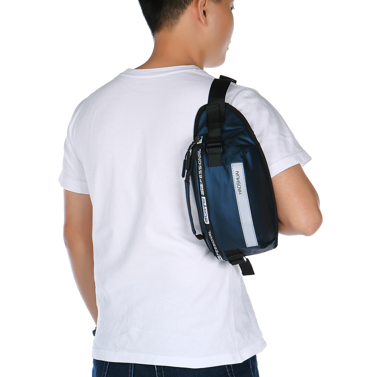 Leisure-Multi-Position-Hiking-Sport-Nylon-Men-Waist-Bag-Mobile-Phone-Money-Storage-Chest-Packs-with--1787610-26