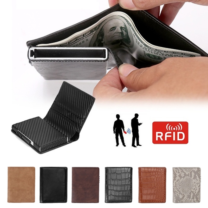 Men-Business-RFID-Anti-scan-Mini-Carbon-Fiber-Pattern-Automatic-Credit-Card-Aluminum-Coins-Bag-Walle-1648881-1