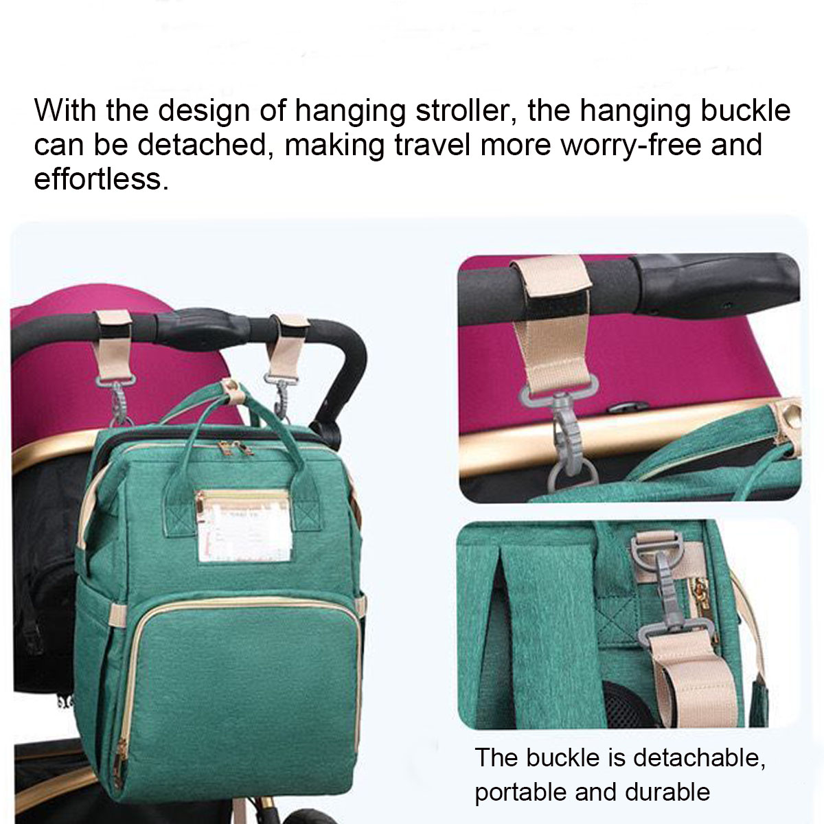 Multifunctional-2-IN-1-Large-Capacity-Folding-Travel-Baby-Infant-Crib-Diaper-Macbook-Storage-Mummy-B-1858936-8