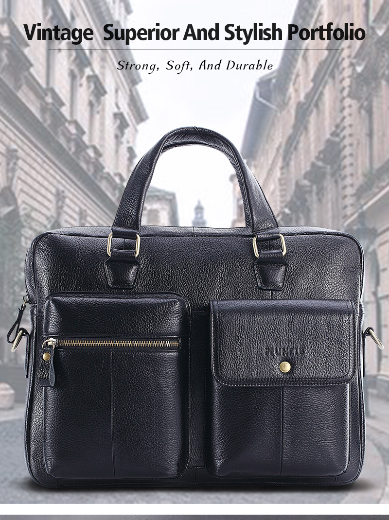 PI-UNCLE-156-inch-Multifunction-Multi-Pocket-Genuine-Leather-Macbook-Storage-Bag-Men-Briefcases-Shou-1779723-1