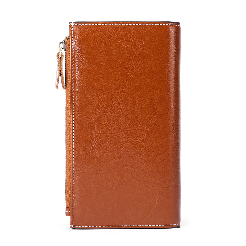 SENDEFN-Retro-Fashion-RFID-Multi-Card-Slots-Genuine-Leather-Phone-Wallet-Bag-1873843-5