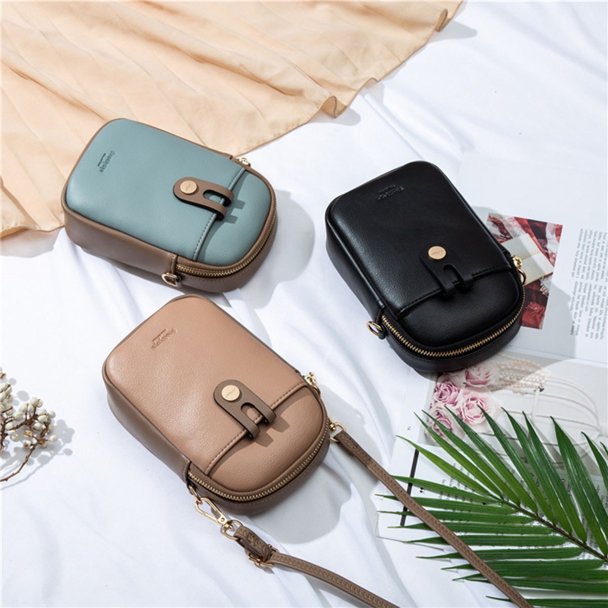 Women-Fashion-Large-Capacity-PU-Leather-Mobile-Phone-Storage-Bag-Shoulder-Crossbody-Bag-1833256-15